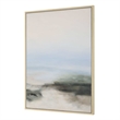 Uttermost Crossing Paths Coastal Landscape Painting in Multi-Color