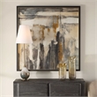 Uttermost Landslide Framed Abstract Print in Multi-Color