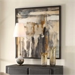 Uttermost Landslide Framed Abstract Print in Multi-Color