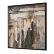 Uttermost Landslide Framed Abstract Print in Multi-Color
