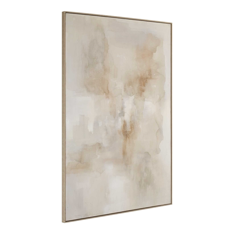 Uttermost Remedy Hand Painted Modern Canvas in Multi-Color