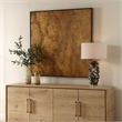 Uttermost Burn Hand Painted Canvas in Multi-Color