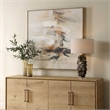 Uttermost Outburst Hand Painted Modern Art in Multi-Color