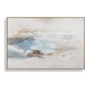 Uttermost Chasing Blue Coastal Canvas Art in Multi-Color