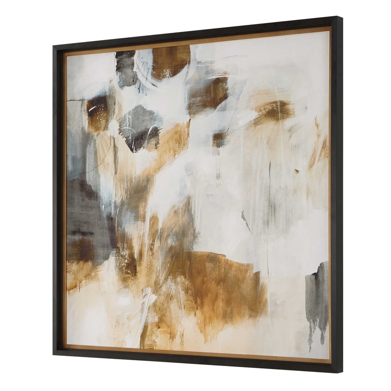 Uttermost Ancient Story Framed Abstract Print in Multi-Color
