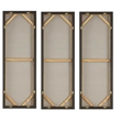 Uttermost Smoke Break Hand Painted Modern Art in Multi-Color (Set of 3)