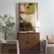 Uttermost Palace Walls Framed Abstract Art in Multi-Color