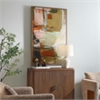 Uttermost Palace Walls Framed Abstract Art in Multi-Color