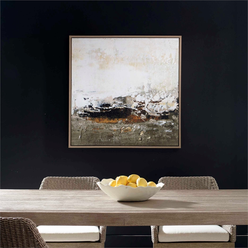 Uttermost The Other Side Framed Abstract Art in Multi-Color