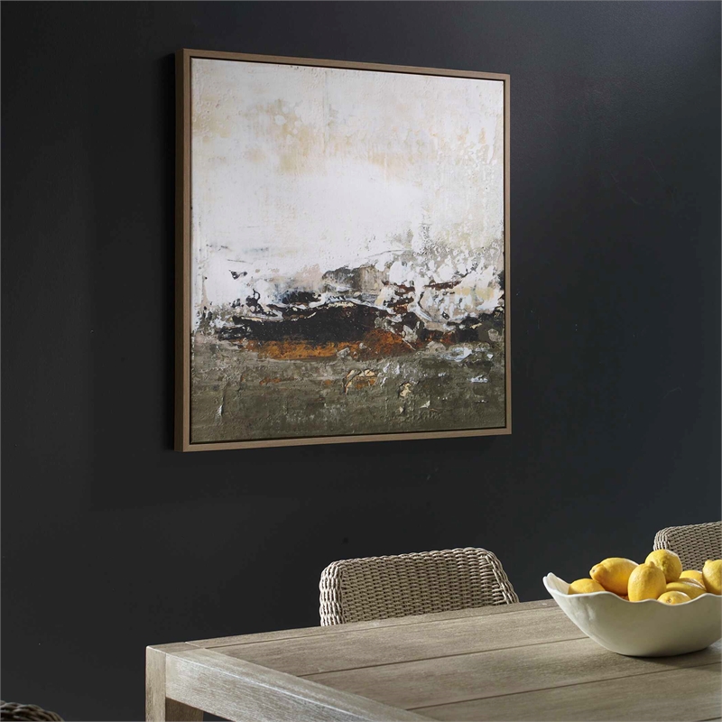 Uttermost The Other Side Framed Abstract Art in Multi-Color