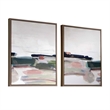 Uttermost Just Peaking Framed Abstract Prints in Multi-Color (Set of 2)
