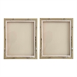 Uttermost Just Peaking Framed Abstract Prints in Multi-Color (Set of 2)
