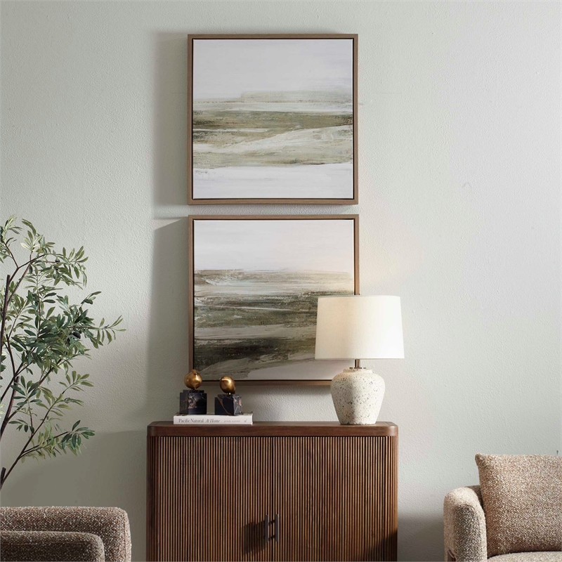 Uttermost All Of A Sudden Framed Canvases in Multi-Color (Set of 2)