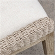 Uttermost Paloma Outdoor Wicker Dining Chair in Gray