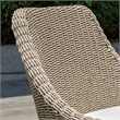 Uttermost Paloma Outdoor Wicker Counter Stool in Gray