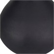 Uttermost Axis Palm Accent & Vase in Black