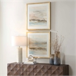Uttermost So Golden Abstract Landscape Prints in Multi-Color (Set of 2)