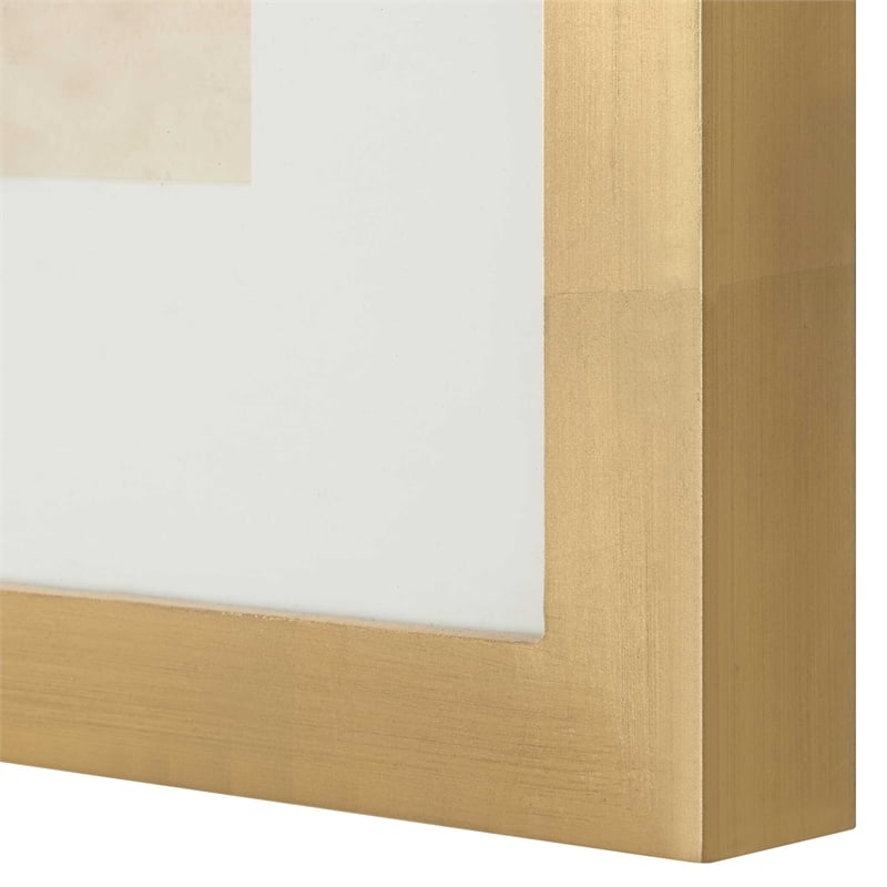 Uttermost So Golden Abstract Landscape Prints in Multi-Color (Set of 2)