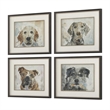 Uttermost Dog Days Framed Prints in Multi-Color (Set of 4)