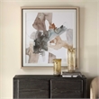 Uttermost Cohesion Framed Abstract Print in Multi-Color