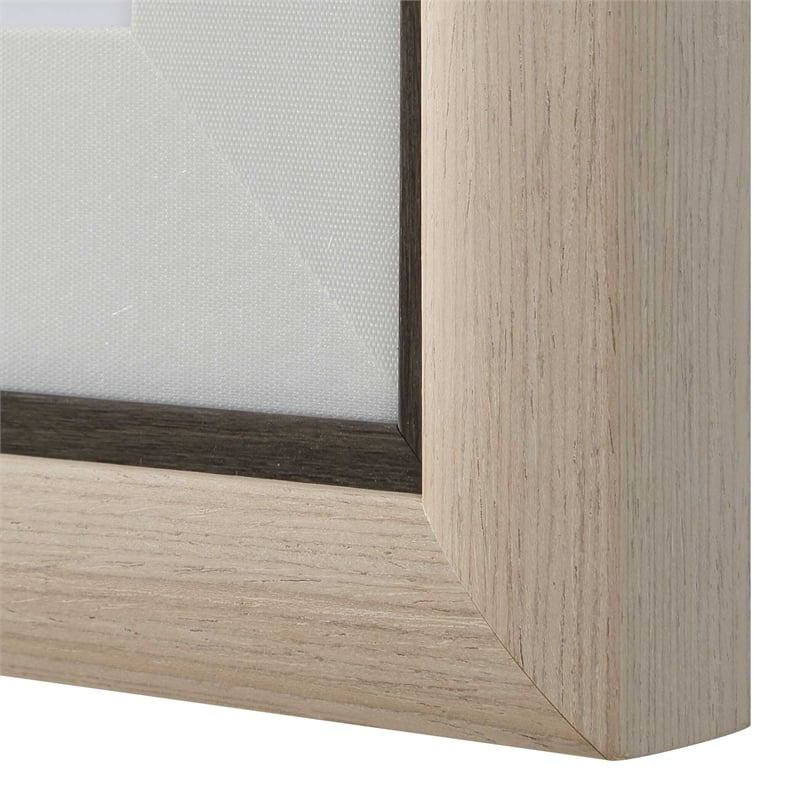 Uttermost Cohesion Framed Abstract Print in Multi-Color