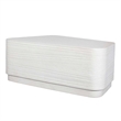 Uttermost Saltwater Concrete Coffee Table in White