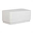 Uttermost Saltwater Concrete Coffee Table in White