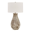 Uttermost Dorothea Textured Table Lamp in Brown