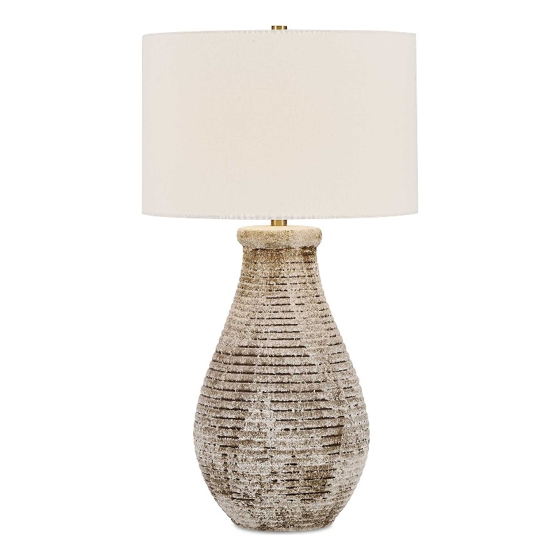 Uttermost Dorothea Textured Table Lamp in Brown