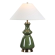 Uttermost Green Thumb Table Lamp in Green