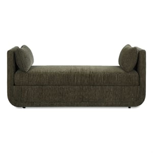 Uttermost Abound Oversized Herb Bench in Green
