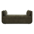 Uttermost Abound Oversized Herb Bench in Green