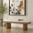 Uttermost Haden Upholstery Bench in White