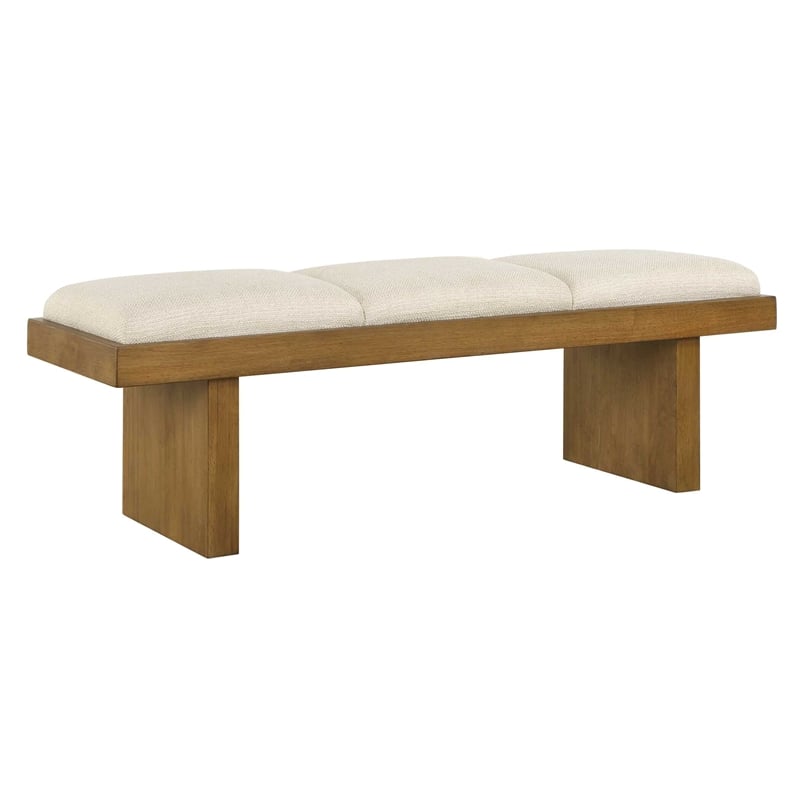 Uttermost Haden Upholstery Bench in White