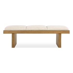 Uttermost Haden Upholstery Bench in White