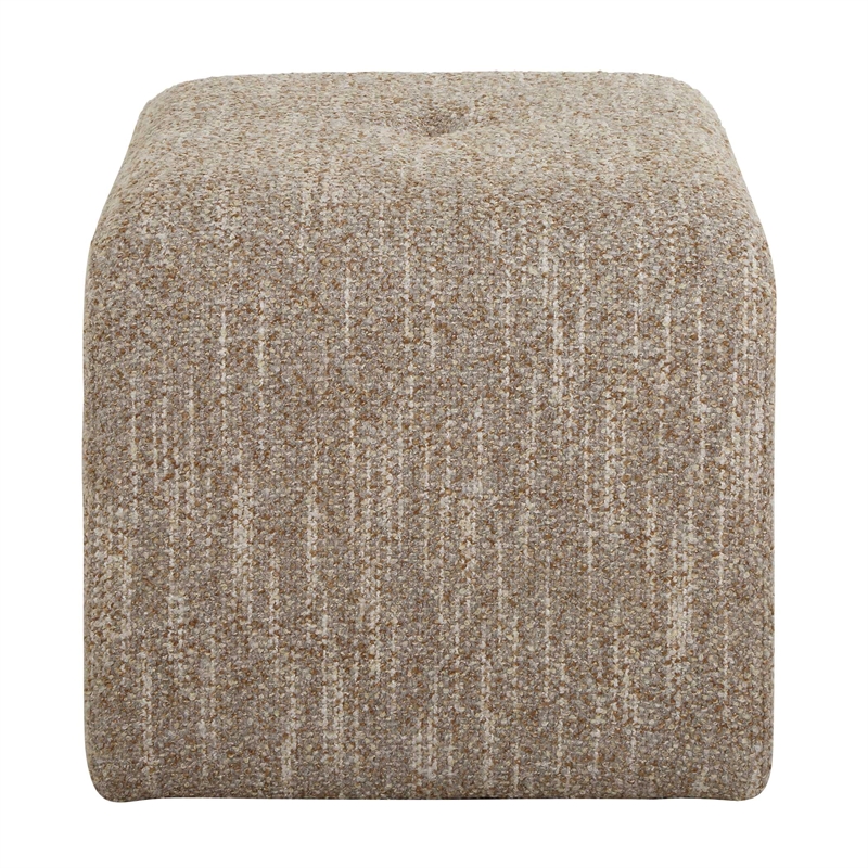 Uttermost Leora Upholstered Modern Small Bench in Brown