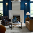 Uttermost Lainey Upholstered Ikat Armchair in Multi-Color