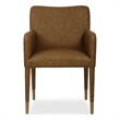 Uttermost Conifer Dining Armchair in Camel