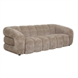 Uttermost Modella Upholstered Chenille Sofa in Brown