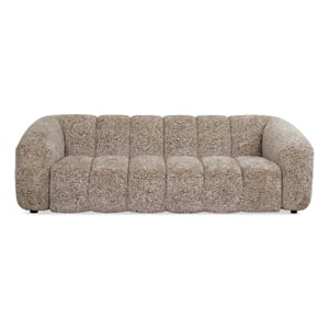 Uttermost Modella Upholstered Chenille Sofa in Brown