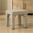 Uttermost Satoria Upholstered Small Bench in Green