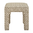 Uttermost Satoria Upholstered Small Bench in Green