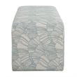 Uttermost Amie Spa Bench in Blue