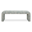 Uttermost Amie Spa Bench in Blue