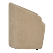 Uttermost Harbor Crosshatched Polyester Velvet Dining Chair in Flax