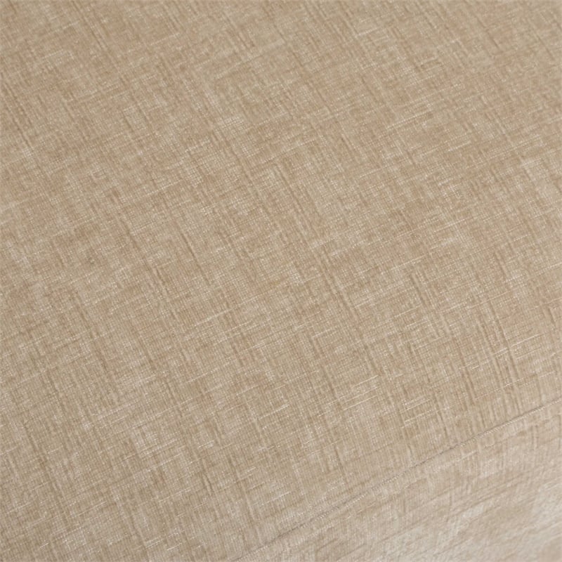 Uttermost Harbor Crosshatched Polyester Velvet Dining Chair in Flax