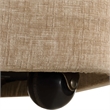 Uttermost Harbor Crosshatched Polyester Velvet Dining Chair in Flax