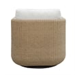 Uttermost Santorini Outdoor Swivel Lounge Chair in Brown