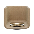 Uttermost Santorini Outdoor Swivel Lounge Chair in Brown