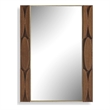 Uttermost Macario Mid-Century Wood Mirror in Woodtone